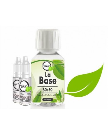 Pack De Base Nicotiné Creation Vap 100 Ml | Création Vap