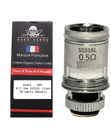 Résistances X Rogue Dark Vapor | Création Vap