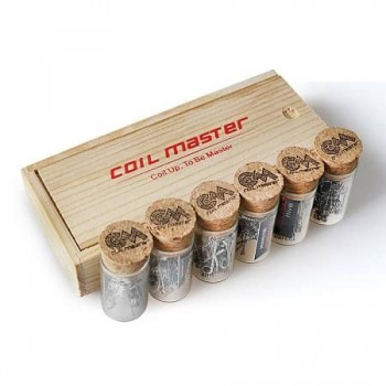 Coils Préfaits Twisted Coil Master – résistances pré-montées pour reconstructible | Création Vap