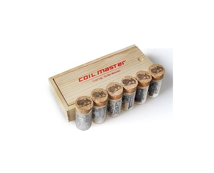 Coils Préfaits Twisted Coil Master – résistances pré-montées pour reconstructible | Création Vap
