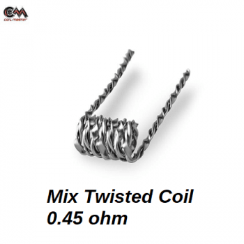 Coils Préfaits Twisted Coil Master – résistances pré-montées pour reconstructible | Création Vap