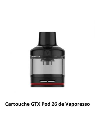 Cartouche GTX Pod 26 Vaporesso | Création Vap