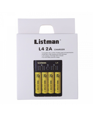 Chargeur D'accus Listman L4 | Création Vap