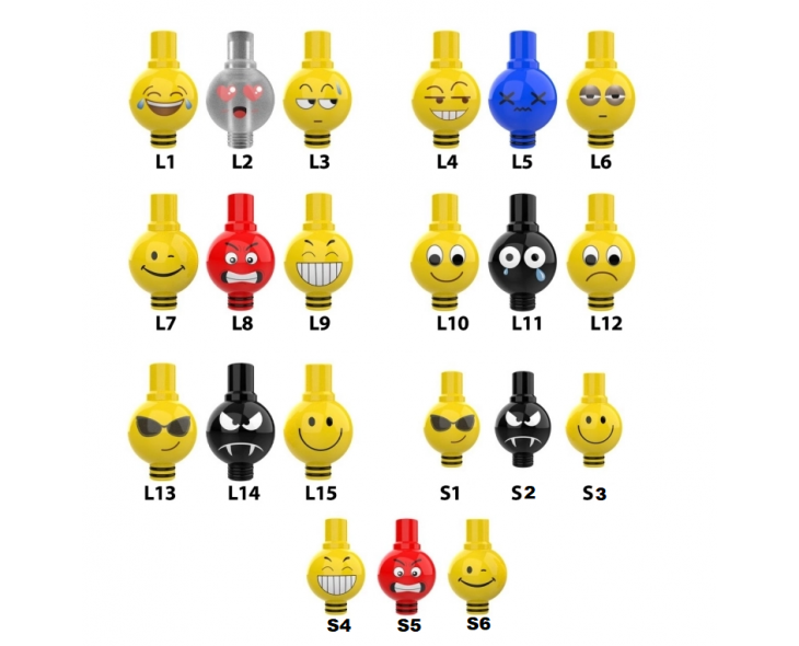 Drip Tip 510 Smileys Fumytech | Création Vap