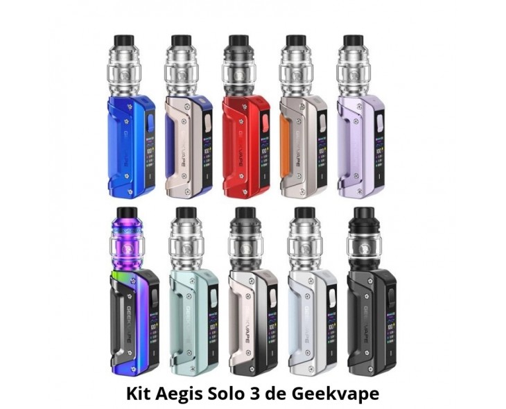 Kit Aegis Solo 3 Geek Vape | Création Vap