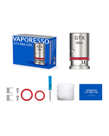 Résistance Reconstructible GTX RBA Vaporesso | Création Vap