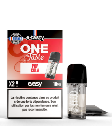 Cartouche Pop Cola One Taste Pod Easy E.Tasty X2 | Création Vap