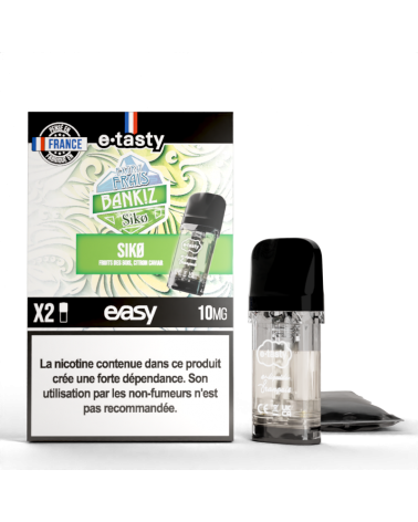 Cartouche Siko Extra Frais Bankiz Pod Easy E.Tasty X2 | Création Vap