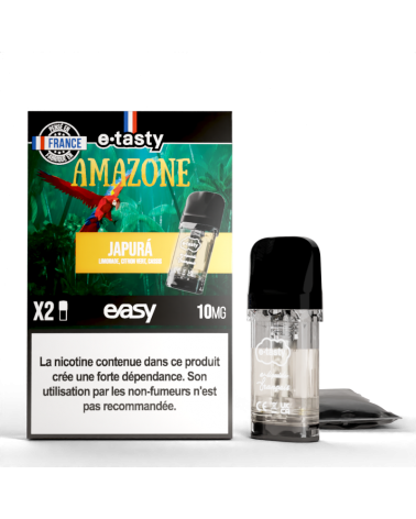 Cartouche Japura Amazone Pod Easy E.Tasty X2 | Création Vap