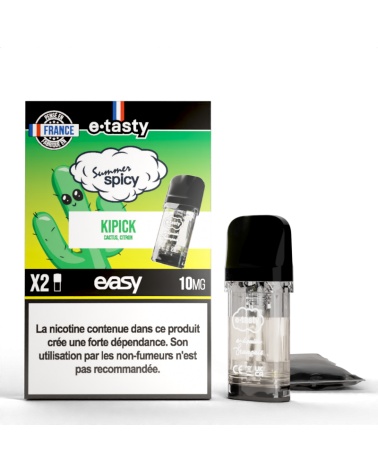 Cartouche Kipick Summer Spicy Pod Easy E.Tasty X2 | Création Vap
