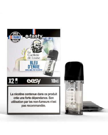 Cartouche Bleu D'Envie La Cueillette De Louise Pod Easy E.Tasty X2 | Création Vap