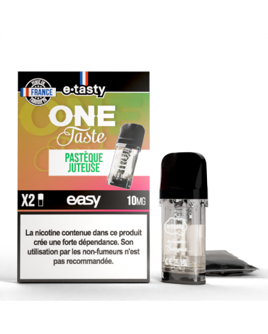 Cartouche Pastèque Juteuse One Taste Pod Easy E.Tasty X2 | Création Vap