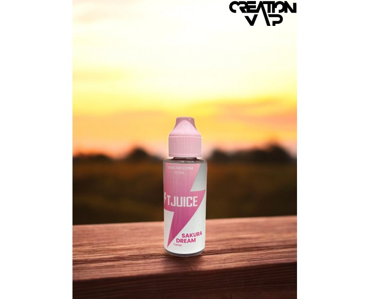 E-Liquide Sakura Dream Tjuice 50Ml Et 100Ml | Création Vap