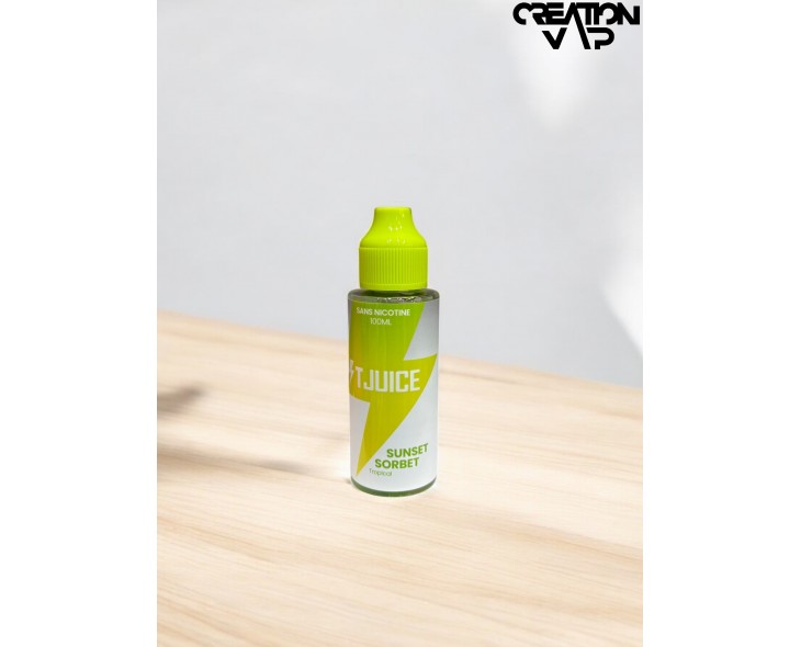 E-Liquide Sunset Sorbet Tjuice 50Ml et 100Ml | Création Vap