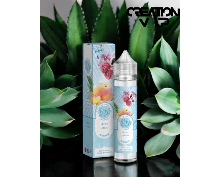 E-Liquide Pêche Litchi Le Petit Verger Frais Savourea 50Ml | Création Vap