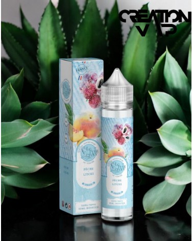 E-Liquide Pêche Litchi Le Petit Verger Frais Savourea 50Ml | Création Vap