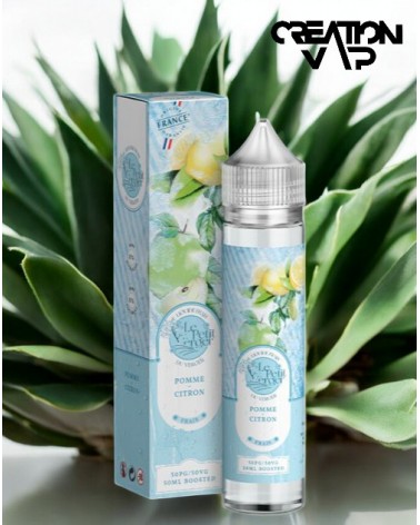 E-Liquide Pomme Citron Le Petit Verger Frais Savourea 50Ml | Création Vap