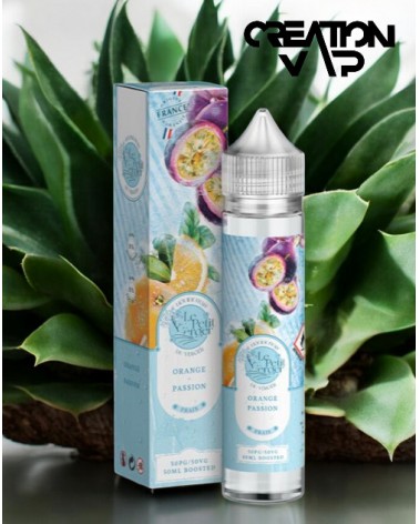E-Liquide Orange Passion Le Petit Verger Frais Savourea 50Ml | Création Vap