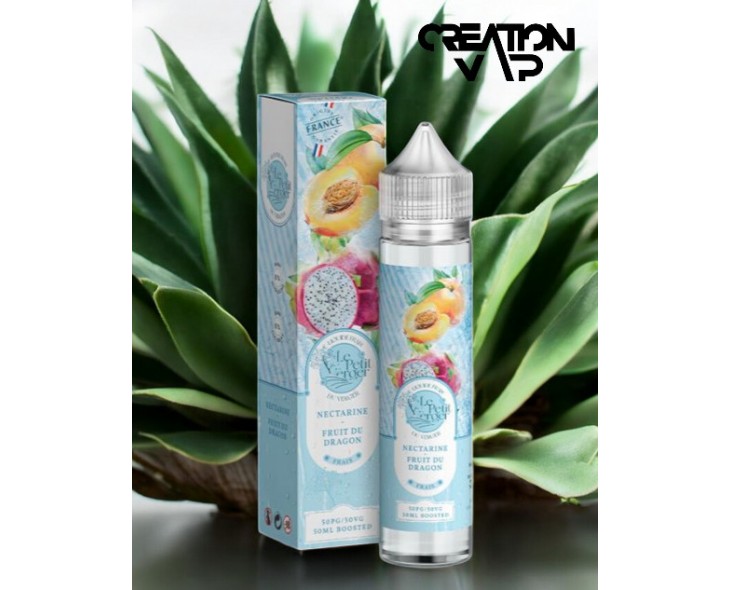 E-Liquide Nectarine Fruit Du Dragon Le Petit Verger Frais Savourea 50Ml | Création Vap