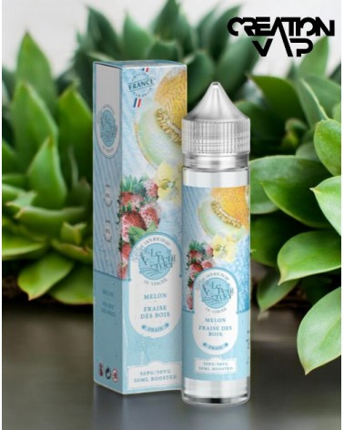 E-Liquide Melon Fraise Des Bois Le Petit Verger Frais Savourea 50Ml | Création Vap