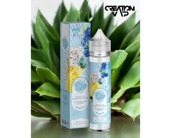 E-Liquide Fruit Du Dragon Jaune Framboise Bleue Le Petit Verger Frais Savourea 50Ml | Création Vap