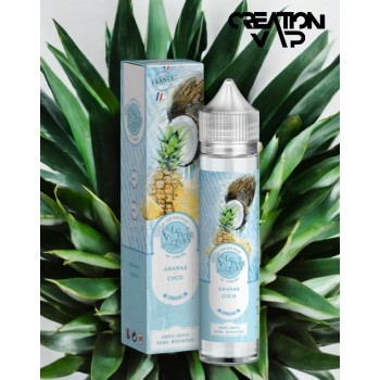 E-Liquide Ananas Coco Le Petit Verger Frais Savourea 50Ml | Création Vap
