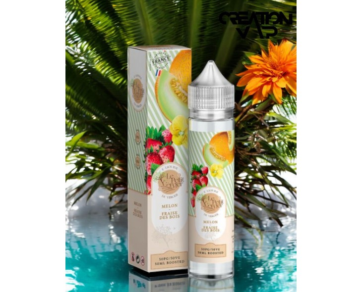 E-Liquide Melon Fraise Des Bois Le Petit Verger Savourea 50Ml | Création Vap