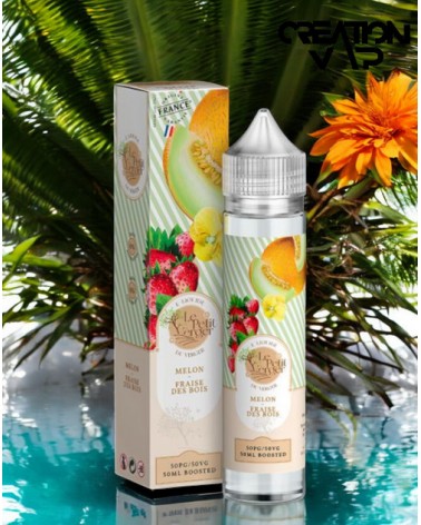E-Liquide Melon Fraise Des Bois Le Petit Verger Savourea 50Ml | Création Vap