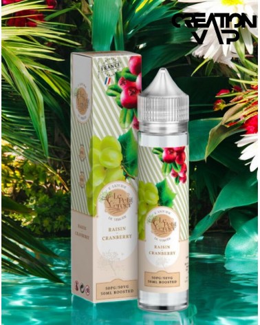 E-Liquide Raisin Cranberry Le Petit Verger Savourea 50Ml | Création Vap