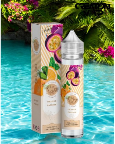 E-Liquide Orange Passion Le Petit Verger Savourea 50Ml | Création Vap