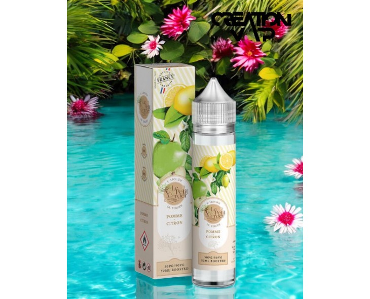 E-Liquide Pomme Citron Le Petit Verger Savourea 50Ml | Création Vap