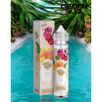 E-Liquide Pêche Litchi Le Petit Verger Savourea 50Ml | Création Vap