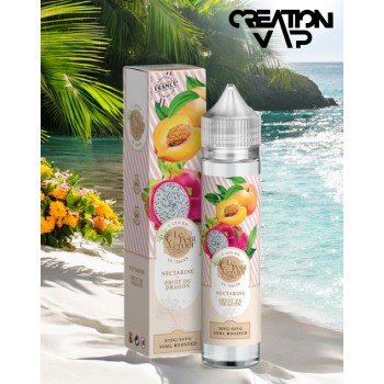 E-Liquide Nectarine Fruit Du Dragon Le Petit Verger Savourea 50Ml | Création Vap