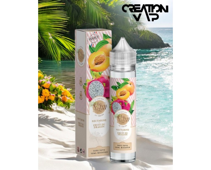 E-Liquide Nectarine Fruit Du Dragon Le Petit Verger Savourea 50Ml | Création Vap