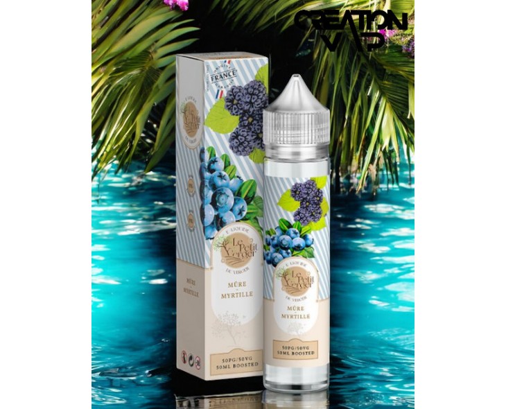 E-Liquide Mûre Myrtille Le Petit Verger Savourea 50Ml | Création Vap