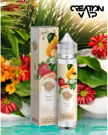 E-Liquide Fraise Poire Le Petit Verger Savourea 50Ml | Création Vap