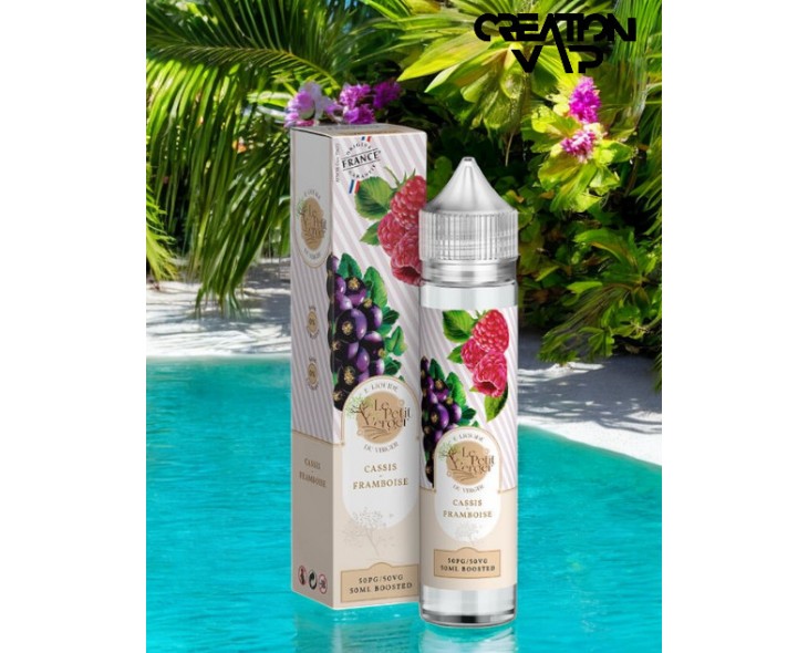 E-Liquide Cassis Framboise Le Petit Verger Savourea 50Ml | Création Vap