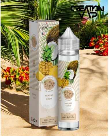 E-Liquide Ananas Coco Le Petit Verger Savourea 50Ml | Création Vap