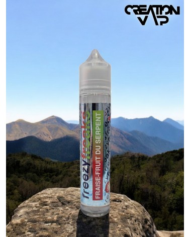 E-Liquide Fraise Fruit Du Serpent 50Ml Freezy Freaks | Création Vap