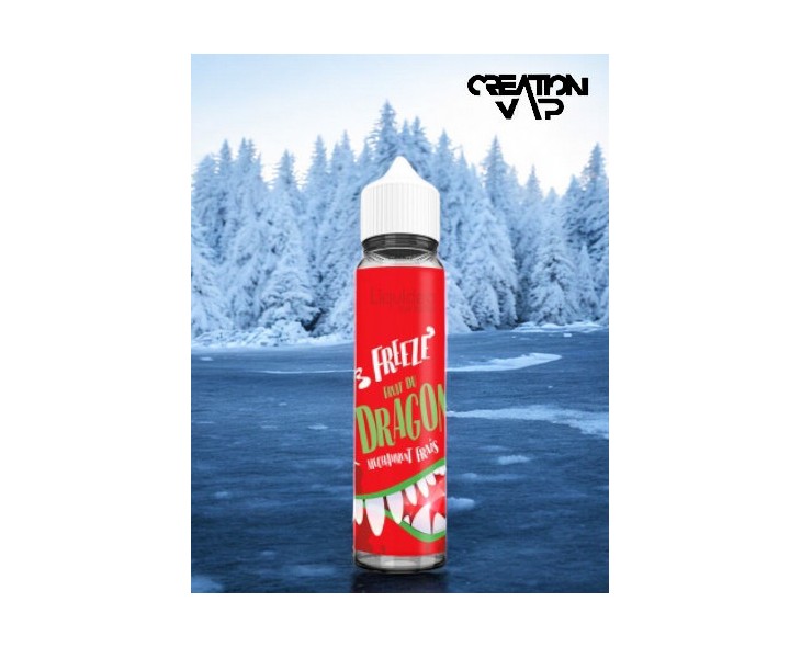 E-Liquide Dragon Freeze Liquideo 50Ml | Création Vap
