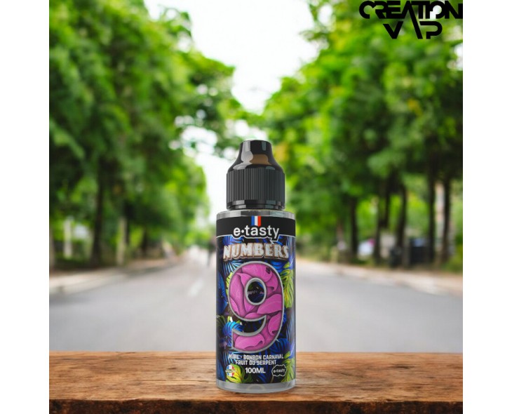 E-Liquide Numbers 9 E.Tasty 100Ml | Création Vap