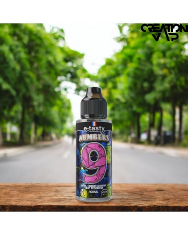 E-Liquide Numbers 9 E.Tasty 100Ml | Création Vap