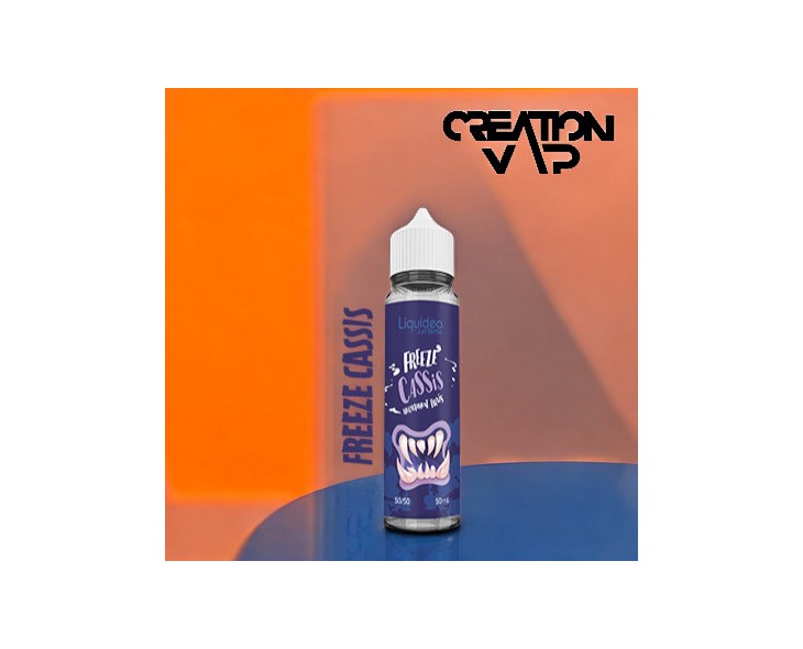 E-Liquide Cassis Freeze Liquideo 50Ml | Création Vap