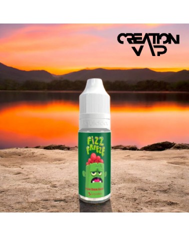 E-Liquide Fraise Banane Raisin Fizz Freeze Liquideo 10Ml | Création Vap
