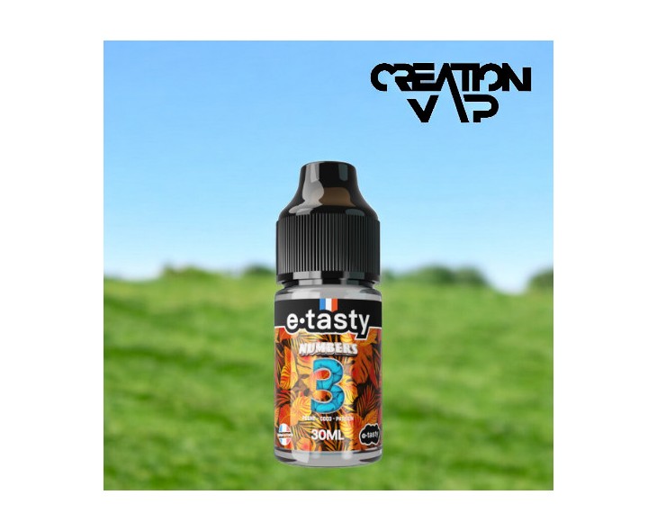 Arôme Concentré Numbers 3 E.Tasty 30Ml | Création Vap