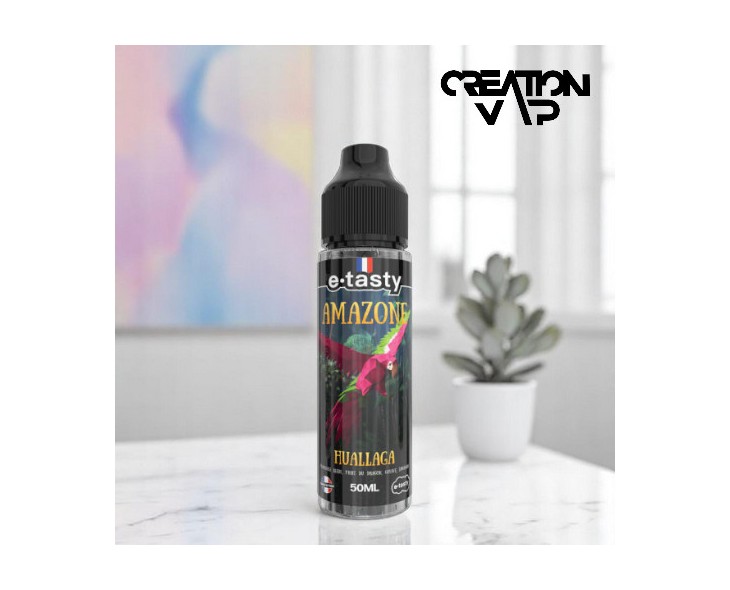 E-Liquide Huallaga Amazone E.Tasty 50Ml | Création Vap