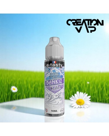 E-Liquide Kalio Bankiz Extra Frais E.Tasty 50Ml | Création Vap