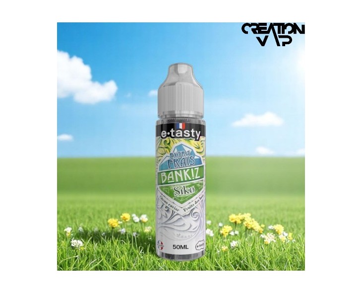 E-Liquide Siko Extra Frais Bankiz E-Tasty 50 Ml | Création Vap