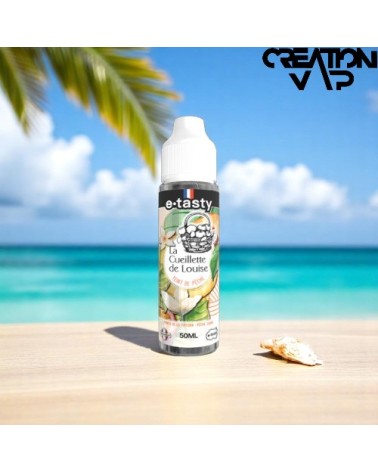 E-Liquide Teint De Pêche La Cueillette De Louise E.Tasty 50Ml | Création Vap
