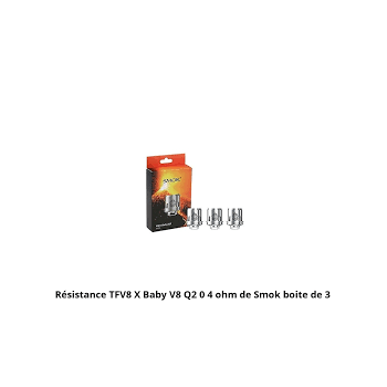 Résistances V8 X-Baby Q2 Smok X3 | Création Vap